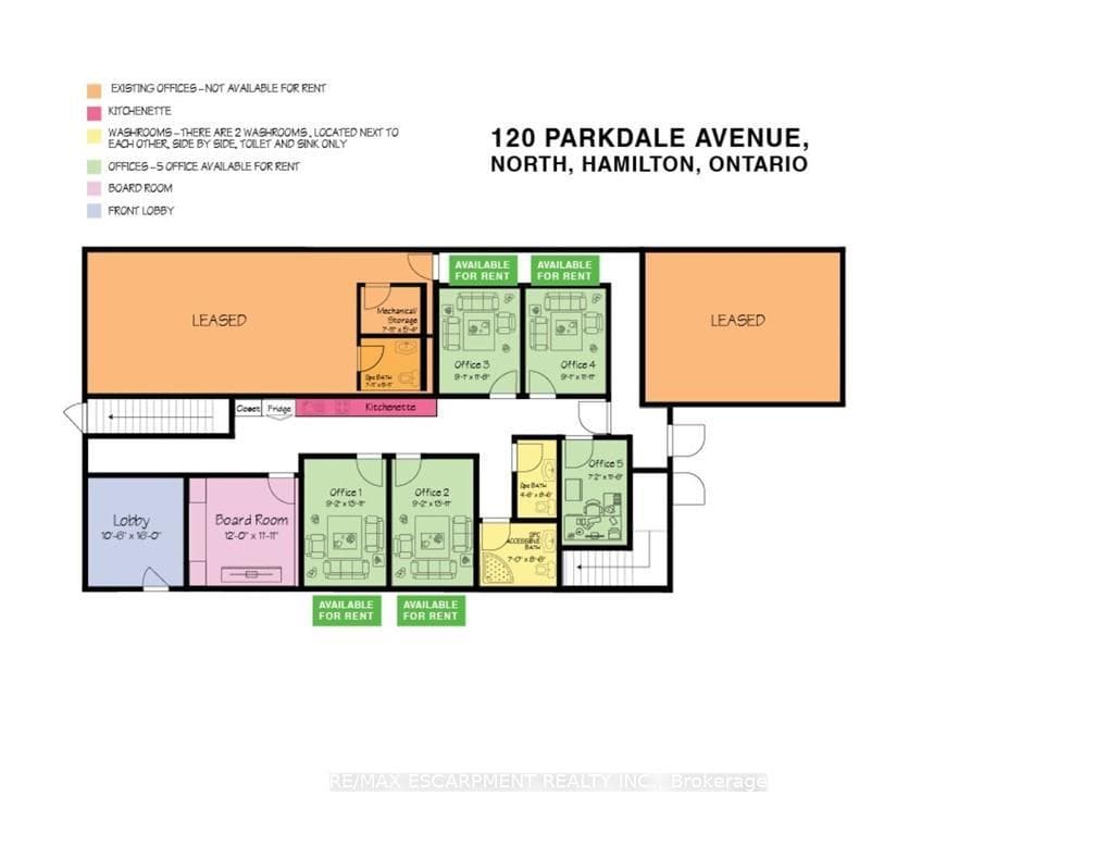 120 Parkdale Avenue N Office #1, Hamilton, ON L8H 5W9